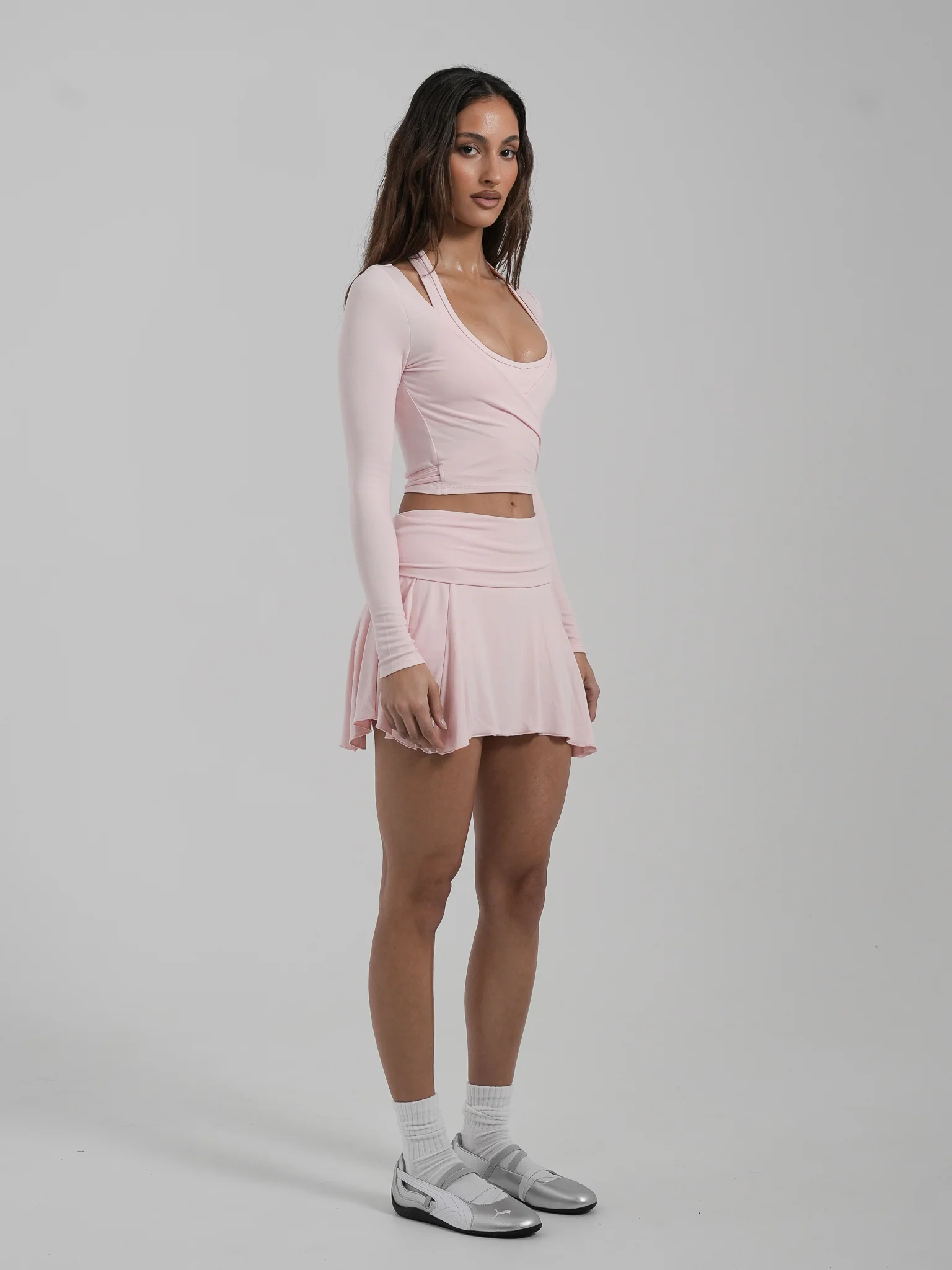 Asymmetrical Skort - Image 3