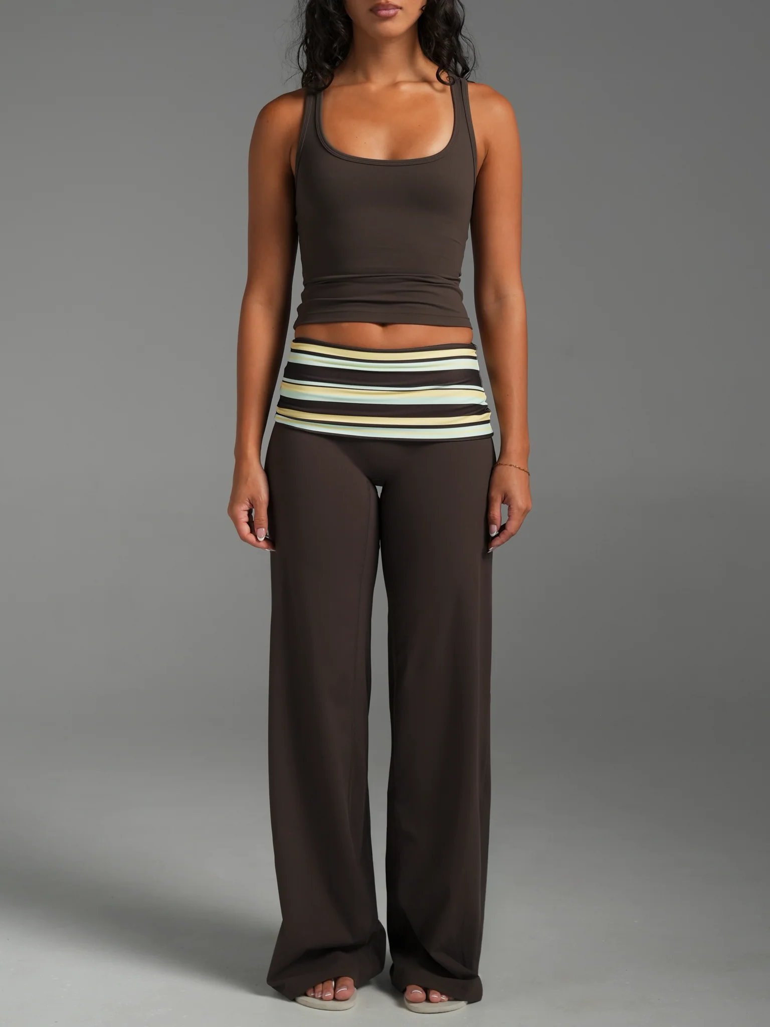 FLX Foldover Wide Leg Bottoms - Image 2