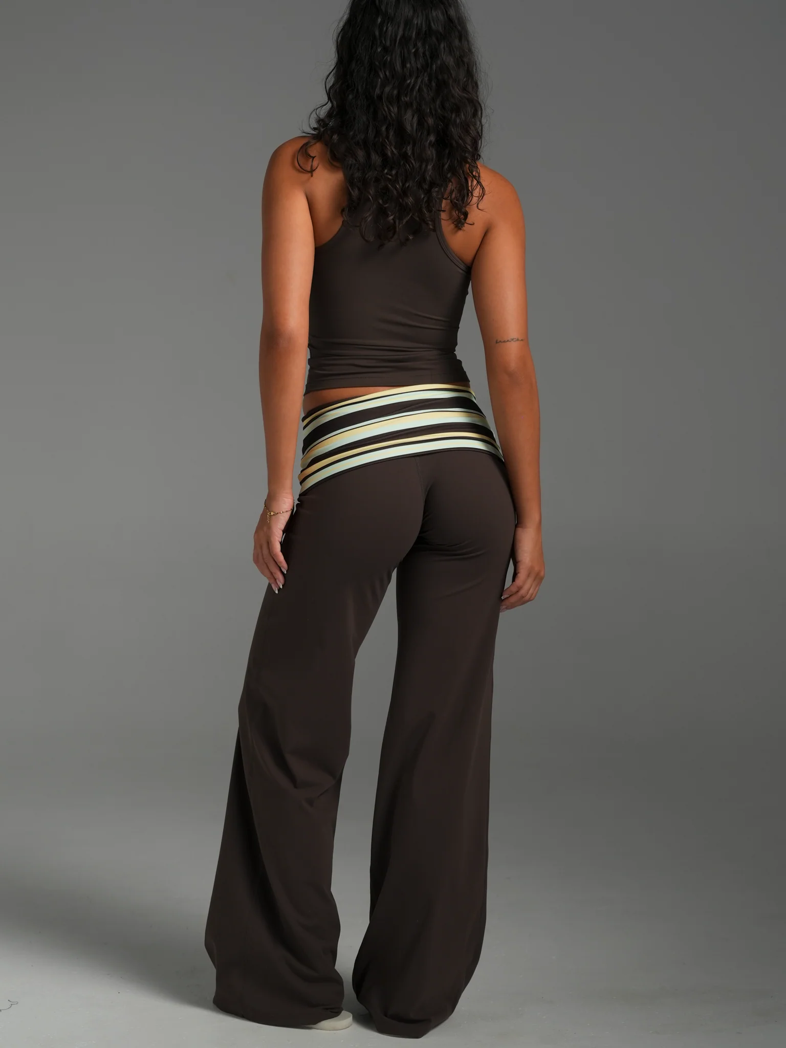 FLX Foldover Wide Leg Bottoms - Image 3